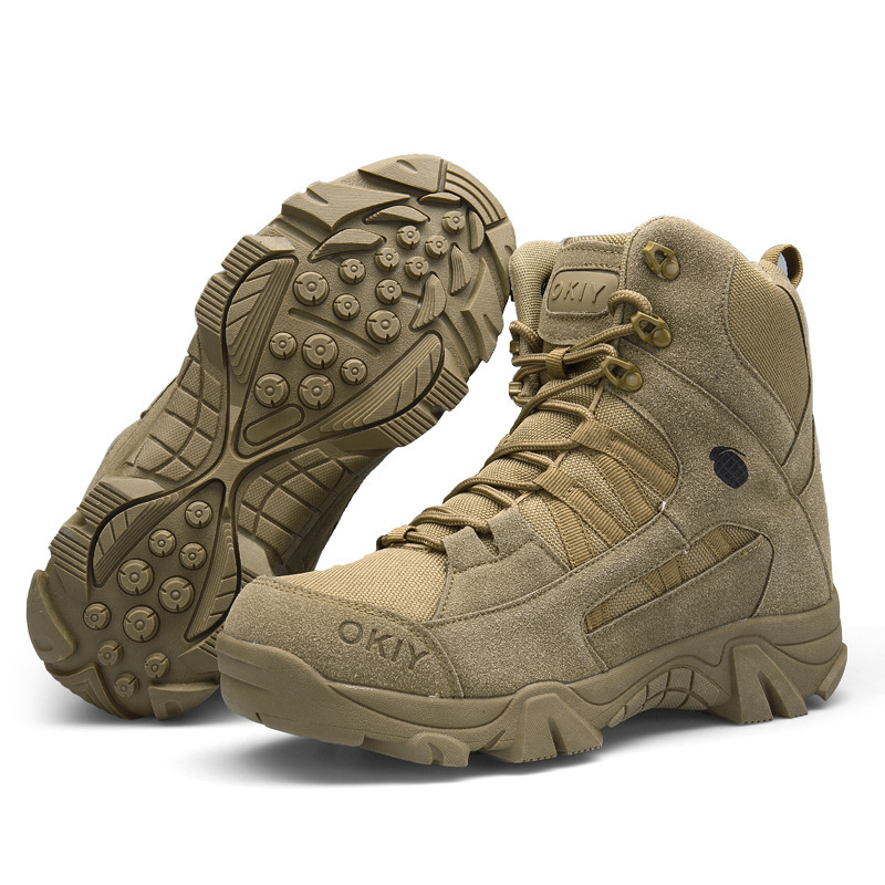 Men's Safety Shoes Leather Safety Boots Waterproof Winter Boots for Men