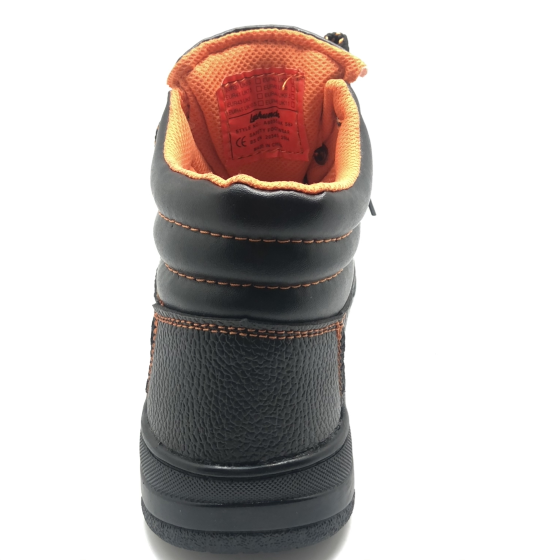 Breathable Tpu Fashion Security Steel Toe Work Men Women Leather Safety Shoes