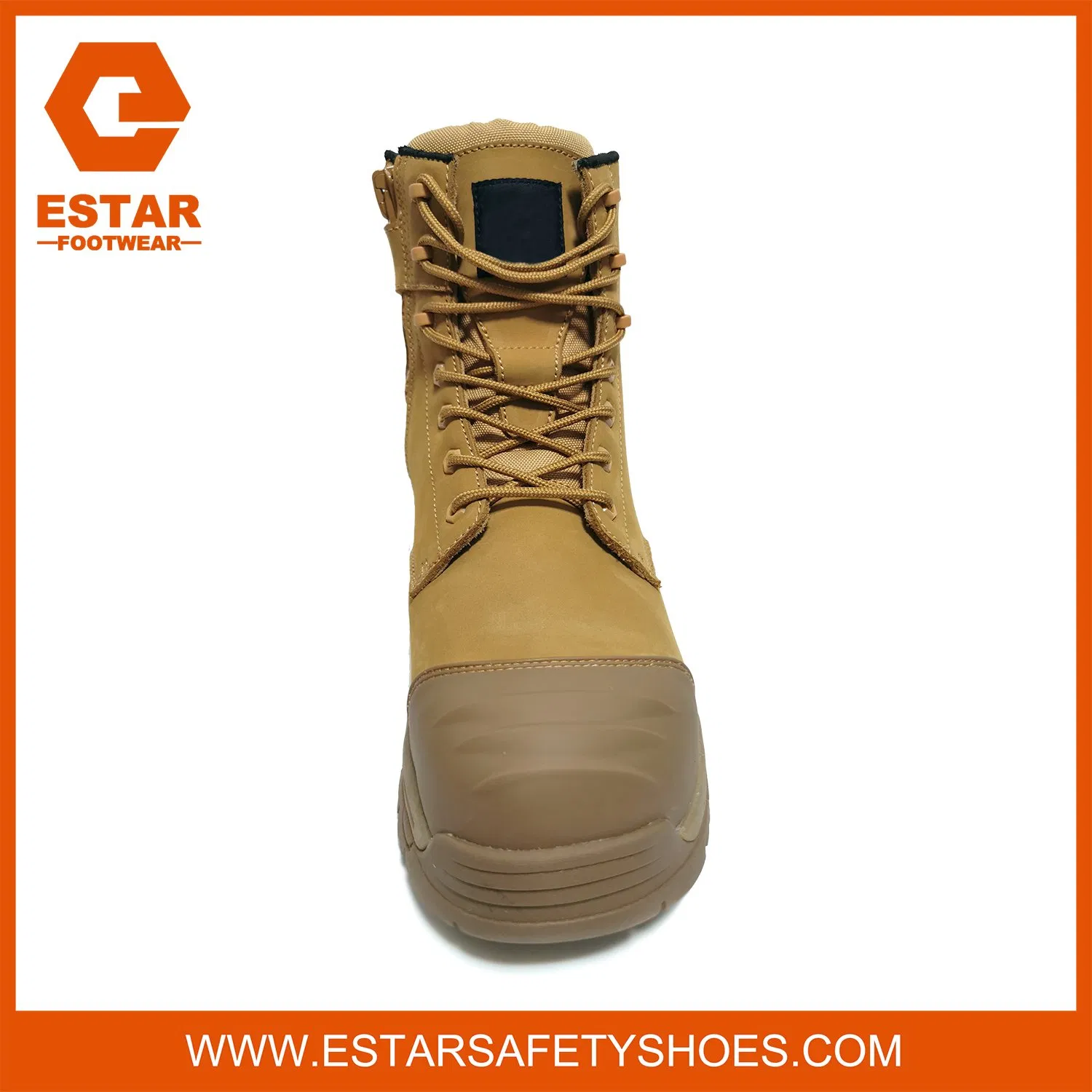 Airport Friendly Work Safety Shoes Non-Metallic Industrial Safety Boots with Composite Toe