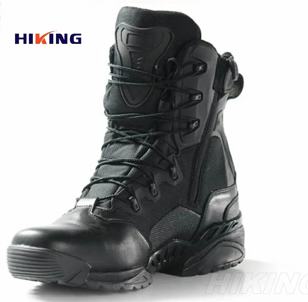 Hiking Steel /PE Toe Kevlar Outdoor Sole Black Waterproof Jungle/Combat/ Tactical Militaire Boot/ Shoes for Rucking/Camping