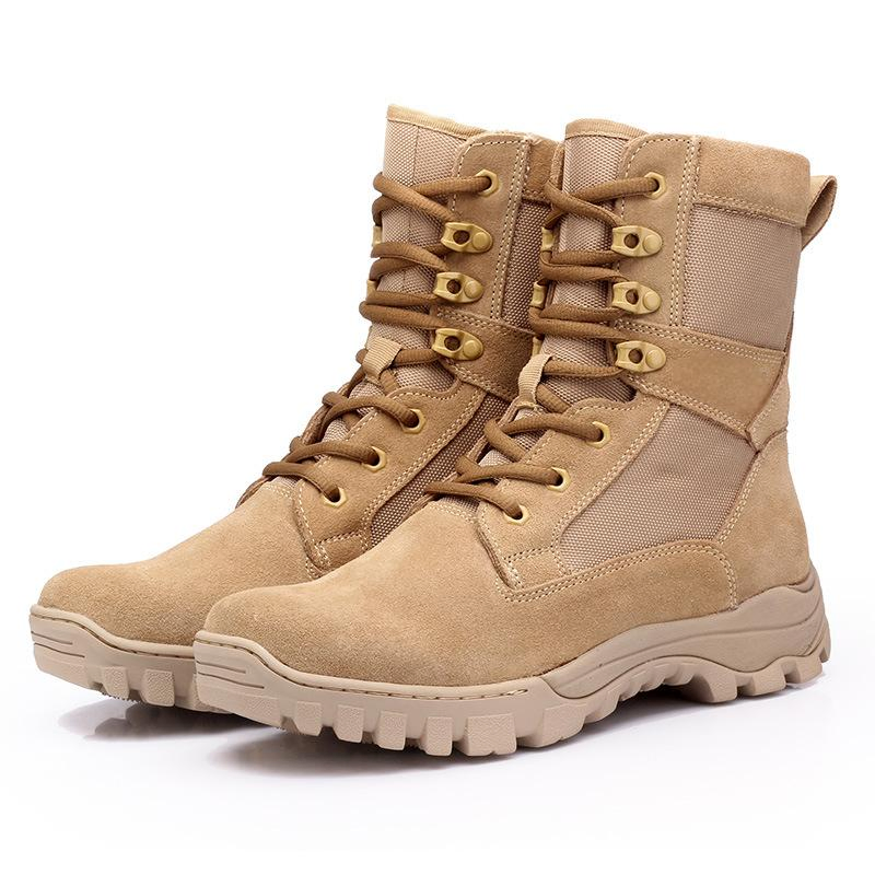 New Style Outdoor High Top Boots Tactical Boots Hiking Desert Boots Puncture Resistant