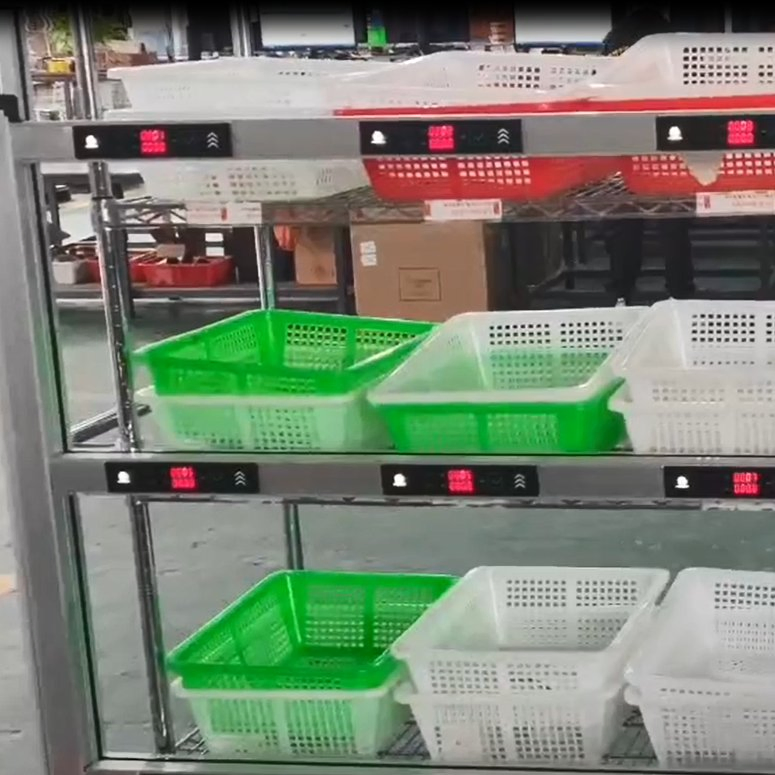 Warehouses and Distribution Center Ptl Pick to Light Sorting System