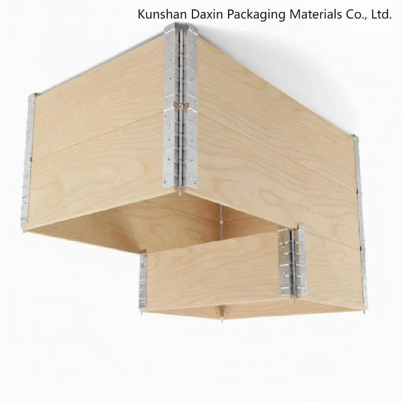 Reinforced Steel Pallet Collar Box for Export Packaging ISO Certified