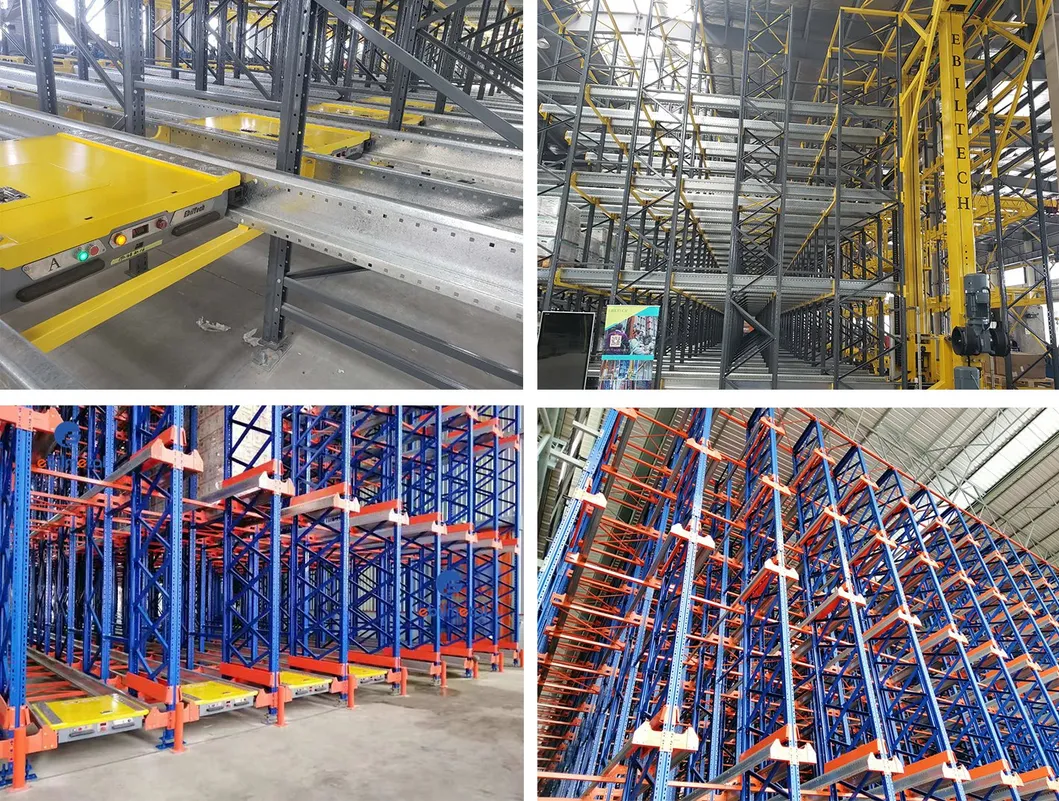 High Density Pallet Runner Rack Structure