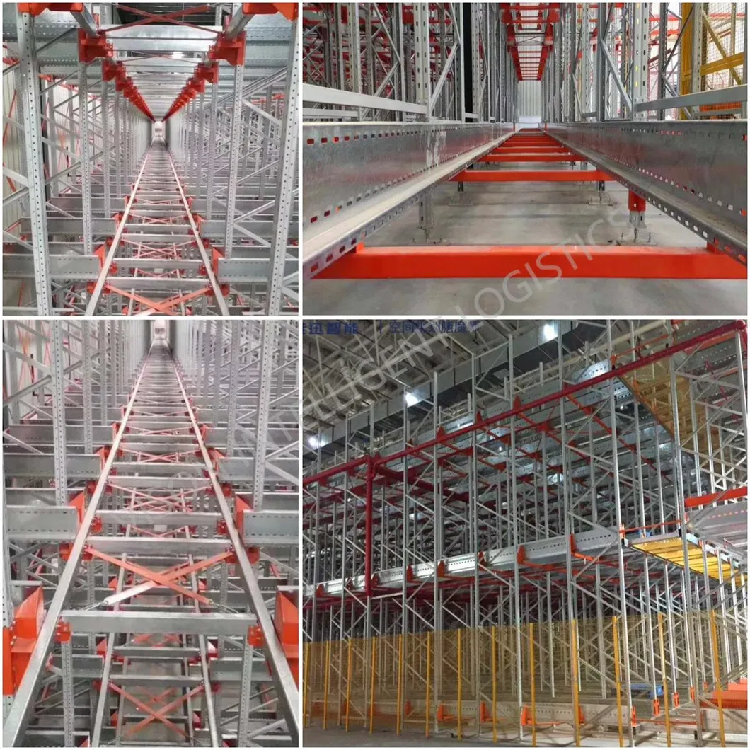 Logistics Flexible Heavy Duty Radio 2D Pallet Shuttle Racking System