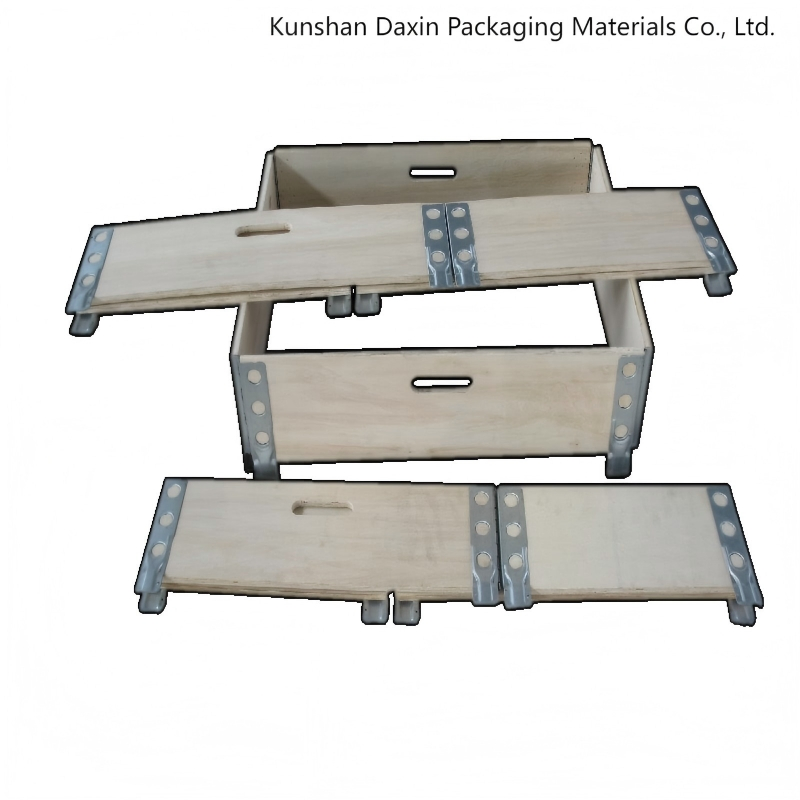 Durable Plywood Pallet Collar Box for Export Packaging ISO Certified