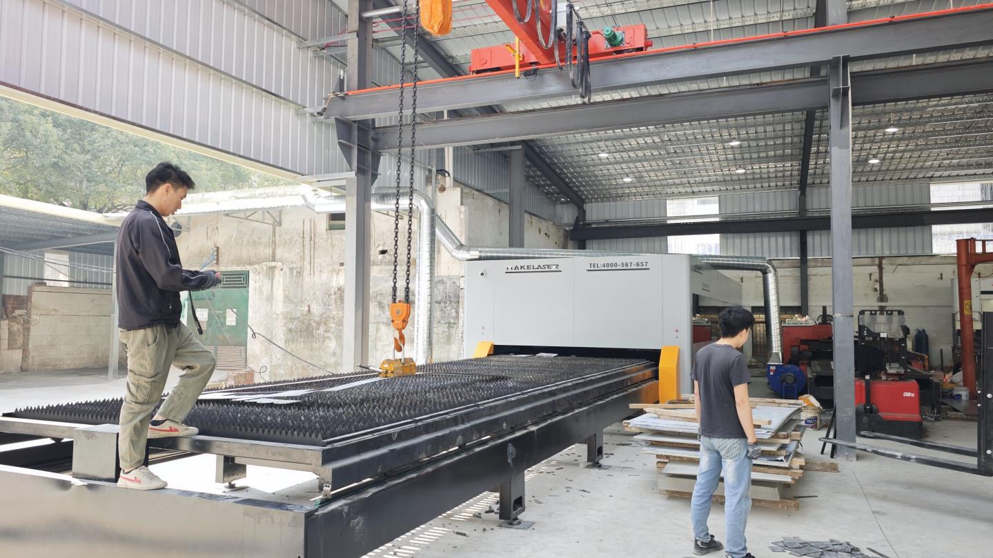 CNC precision cutting for warehouse racking system steel parts