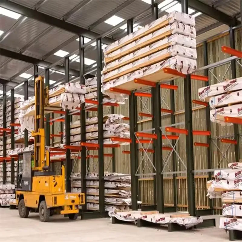 Warehouse Customized Steel Heavy Duty Cantilever Storage Racking for Tube Pipe