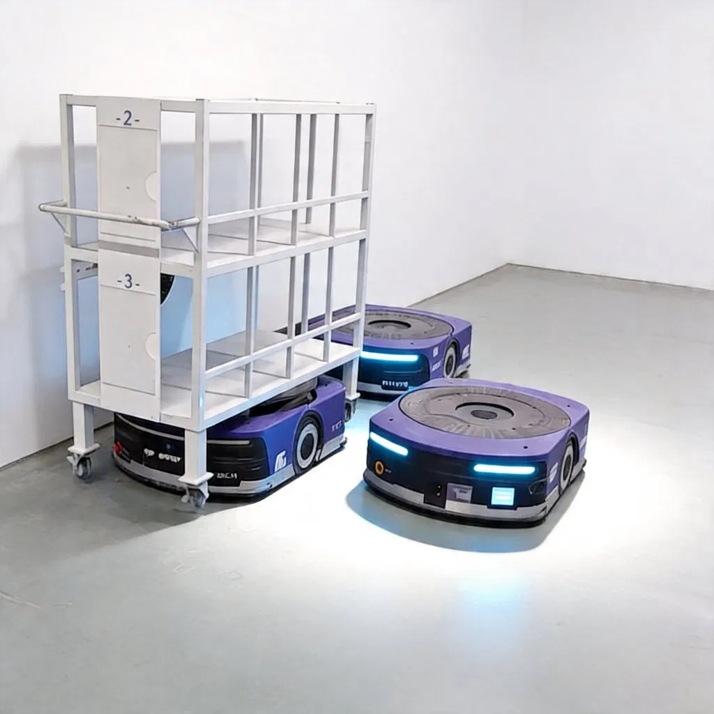 Digital Factory Automated Guided Vehicle Agv for Enhanced Material Handling