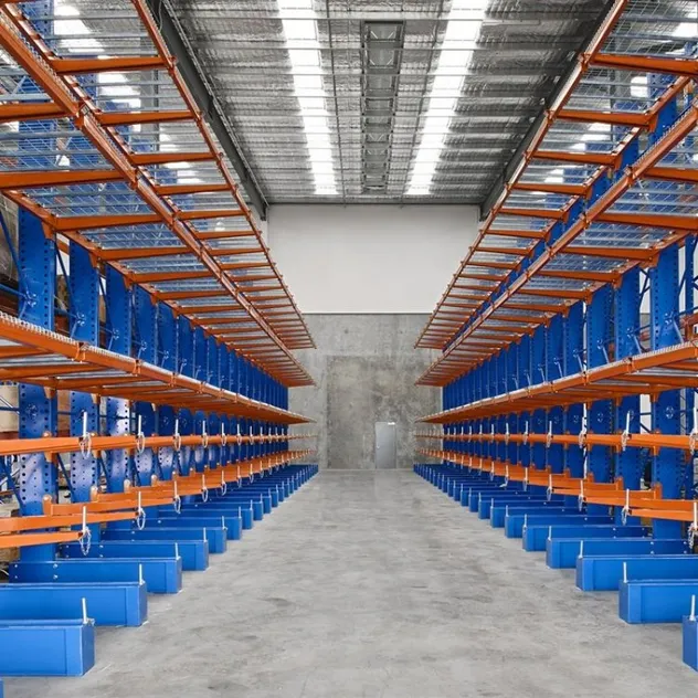 Steel Cantilever Storage Racking Detail