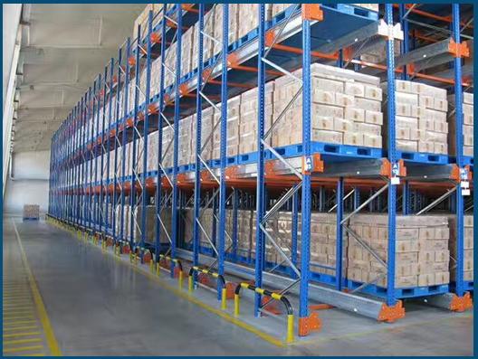Steel Selective Pallet Rack Heavy Duty Automatic Storage and Retrieval System (AS/RS) Corrosion Protection Metal Shuttle Rack