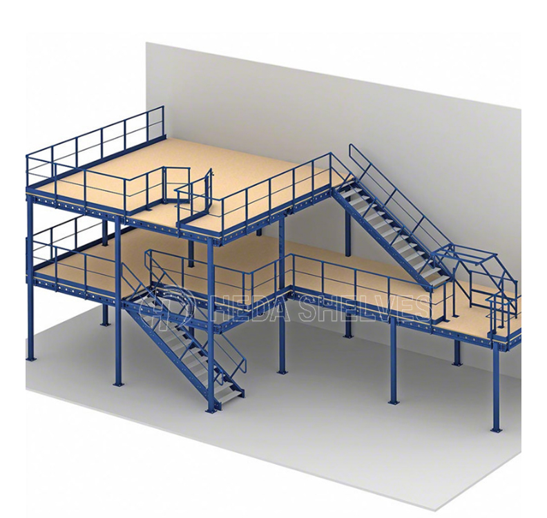 High Warehouse Mezzanine Floor With Stairway Gallery 5