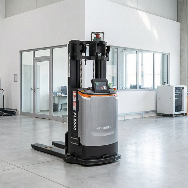High Performance Stacking Forklift Mobile Robot for Industrial Use