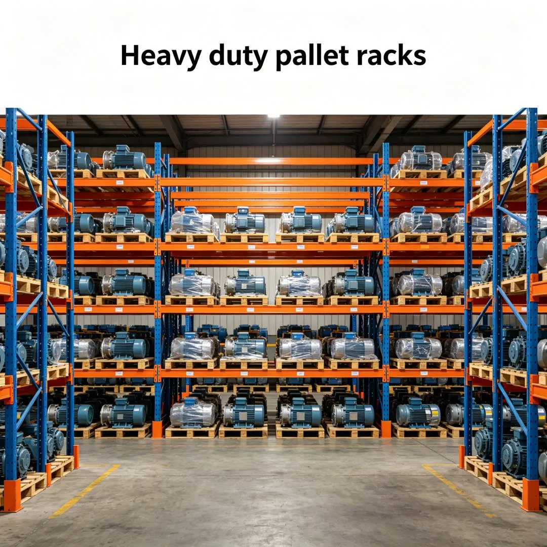 High Density Storage Industrial Rack Steel High Capacity Pallet Rack System for Warehousing Solutions