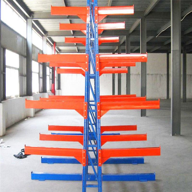 Cantilever Pallet Racks-Heavy-Duty Steel Storage System for Efficient Warehouse Storage