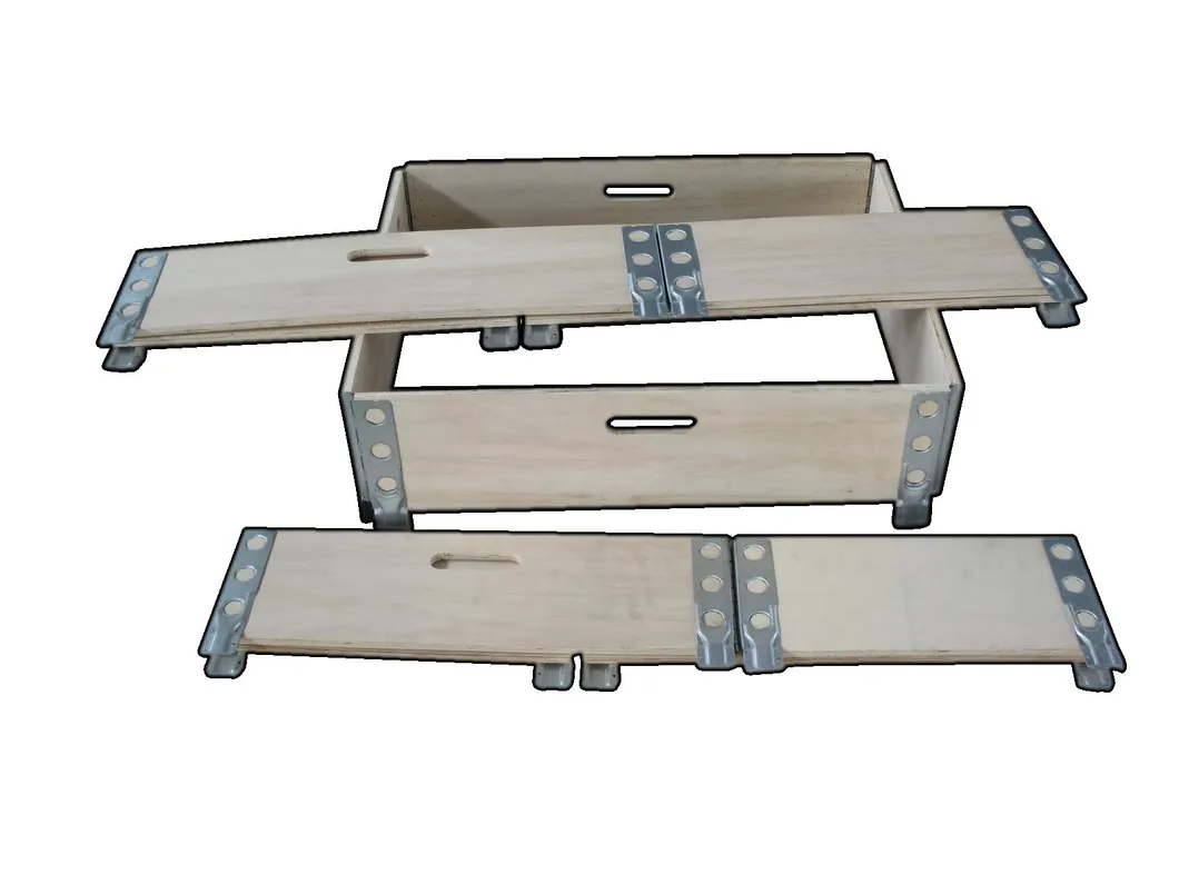 Reusable Pallet Collar Box for Export Packaging ISO Certified