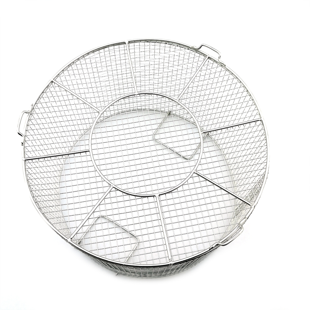 Factory Modern Multifunction Stainless Steel 304 316 Woven Wire Mesh Baskets for Storage