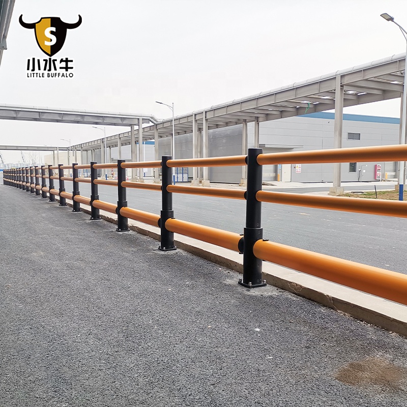 China Manufacturers' Safe Stop Column Barriers Impacts Barriers &amp; Crash Fence Stacking Racks Shelves For Cargo Storage Equipment