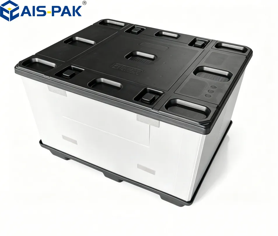 Reusable Plastic Pallet Collar Box Foldable for Supply Chain