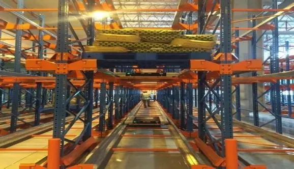 Shuttle racking system case