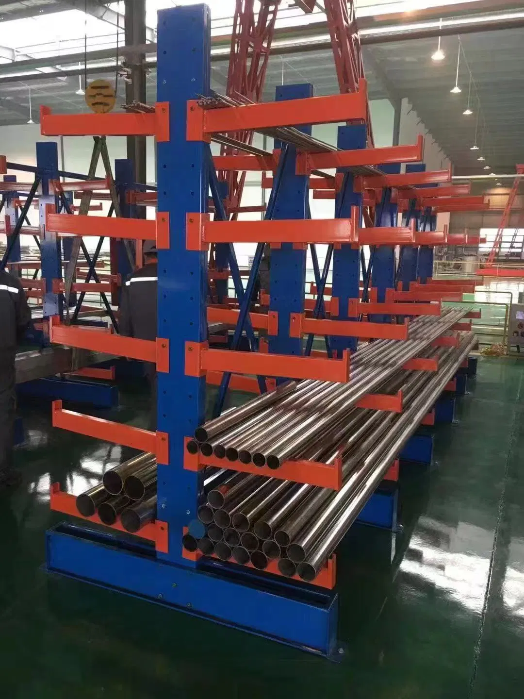 Cantilever Rack Wholesale Good Quality Double Sided Heavy Duty Stacking Racks Steel Cantilever Rack Storage Rack Warehouse Rack Heavy Duty Cantilever Racks
