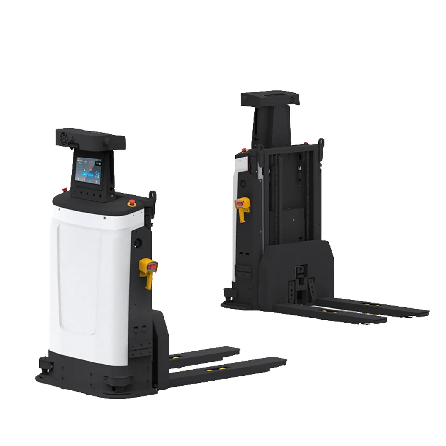 Agv Forklift Robot with Laser Slam Navigation for Heavy-Duty Warehouse Operations
