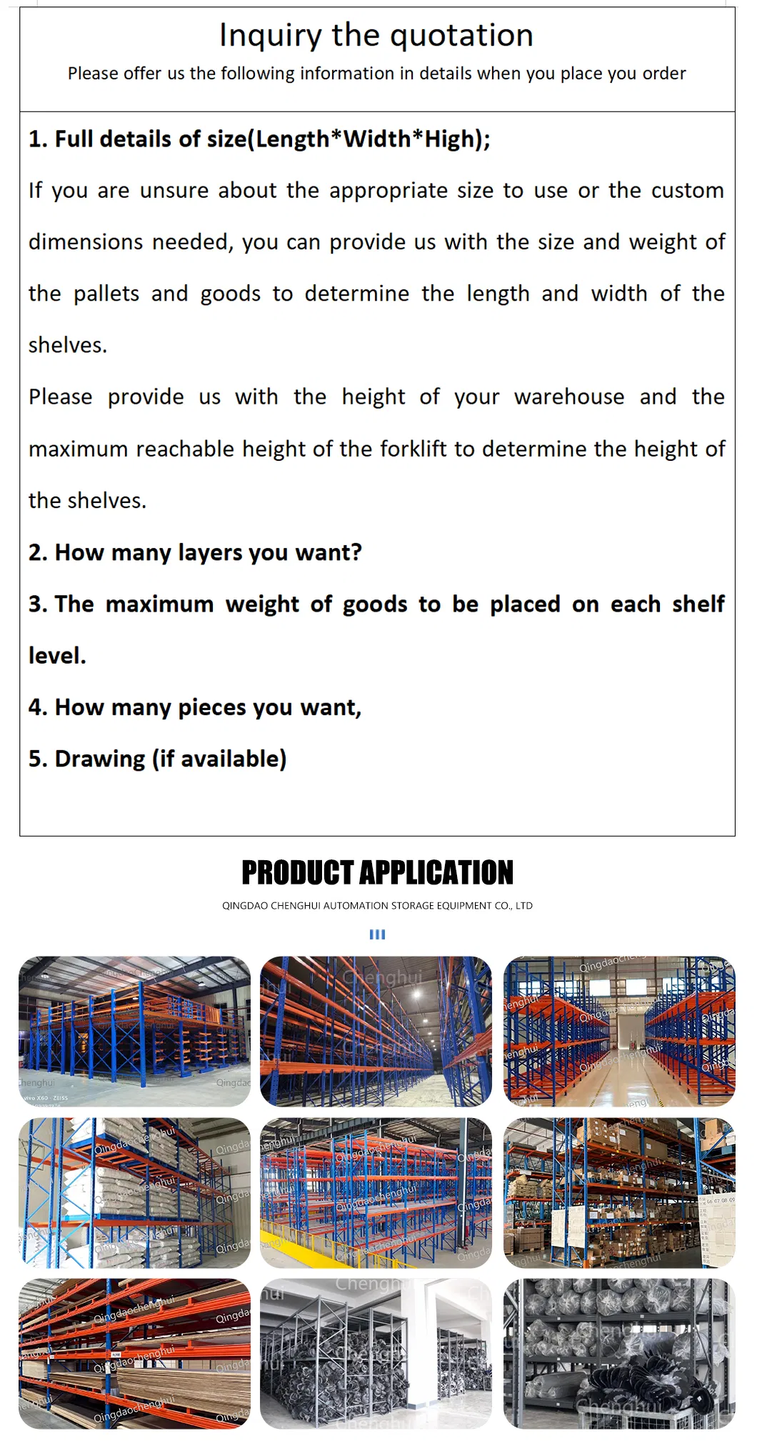Adjustable Heavy Duty Cantilever Bracket Stable Pipe Rack for Industrial Storage Use