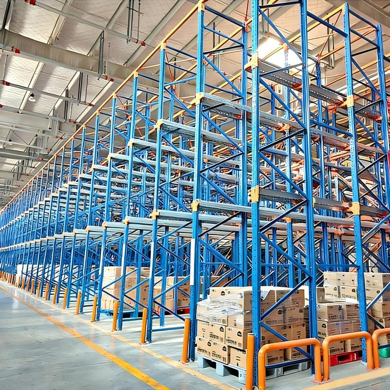 High Density Storage Industrial Rack Steel High Capacity Pallet Rack System for Warehousing Solutions