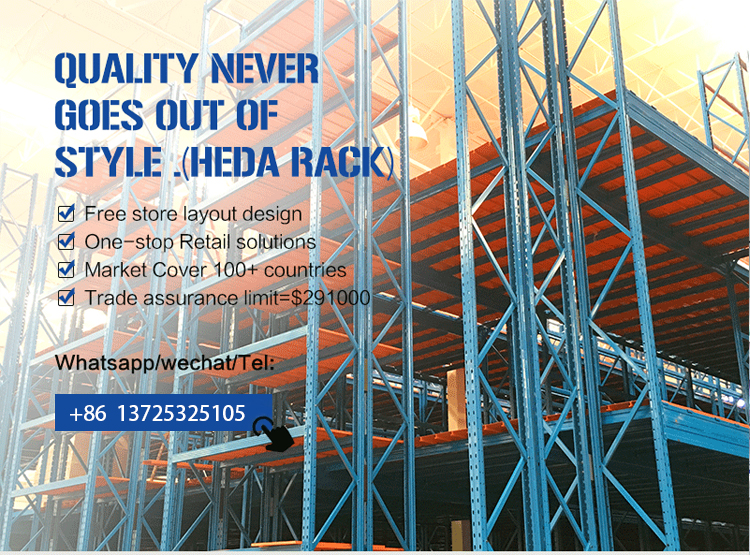 Heavy Duty Customized Mezzanine Floor Racking