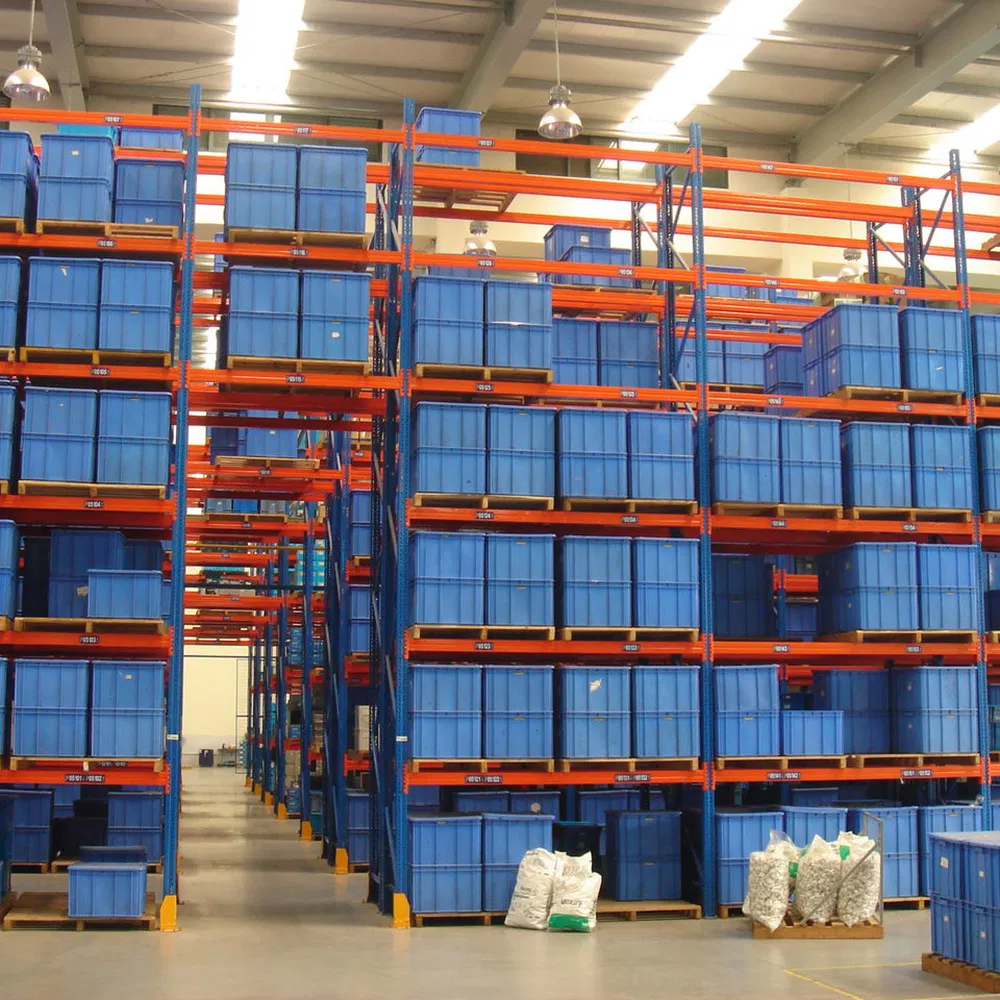 Industry Warehouse Storage Durable Adjustable High Bay Heavy Duty Selective Pallet Drive in Gravity Cantilever Rack for Efficient Solutions with Forklift