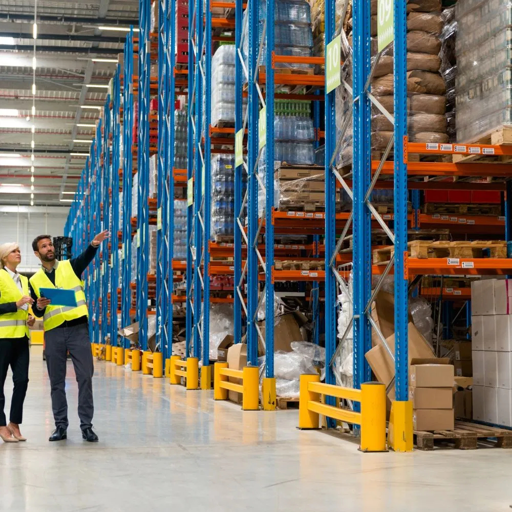 Warehouse Logistics Rack System - Professional Pallet Racking With High Density Storage Capability