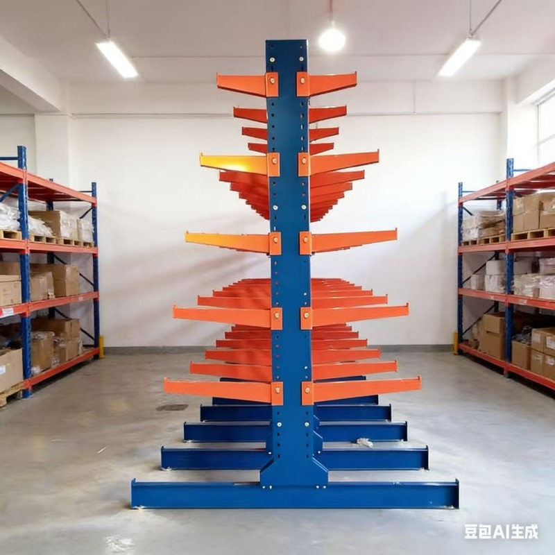 Long Span Cantilever Racking for Long Products Storage Rack Display Shelf Warehouse Rack