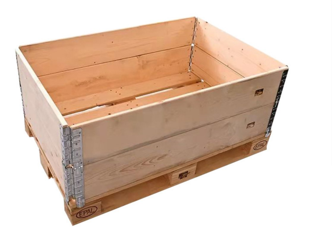 Customization Wood Box Pallet Metal Custom Pallet Collar Wooden Pallet Collars From China