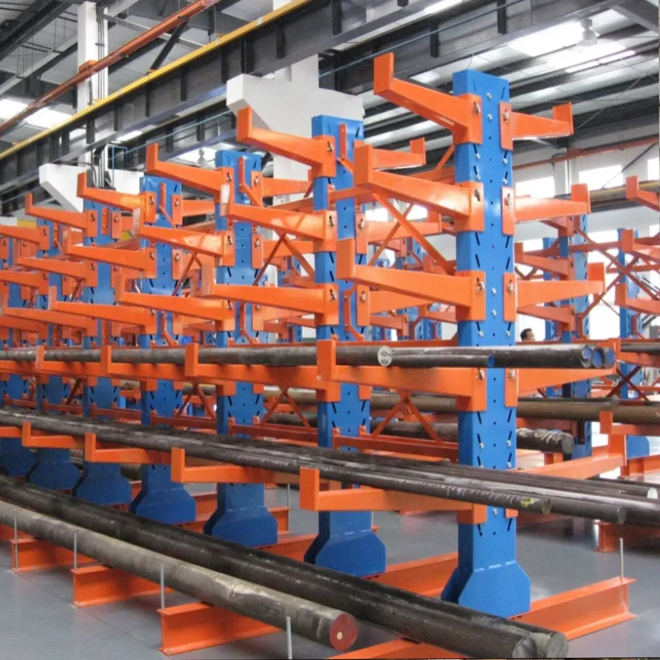 Adjustable Heavy Duty Cantilever Bracket Stable Pipe Rack for Industrial Storage Use