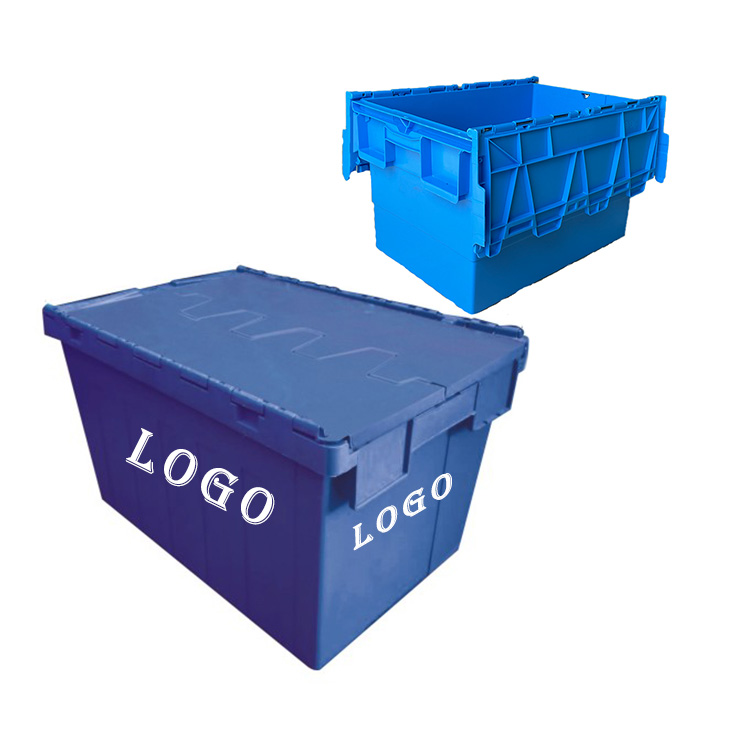 Euro Tote Plastic Industrial Plastic Storage Fish Box Bins for Logistics Transport Plastic Moving Box