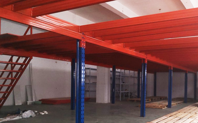 Mezzanine Racking System Detail
