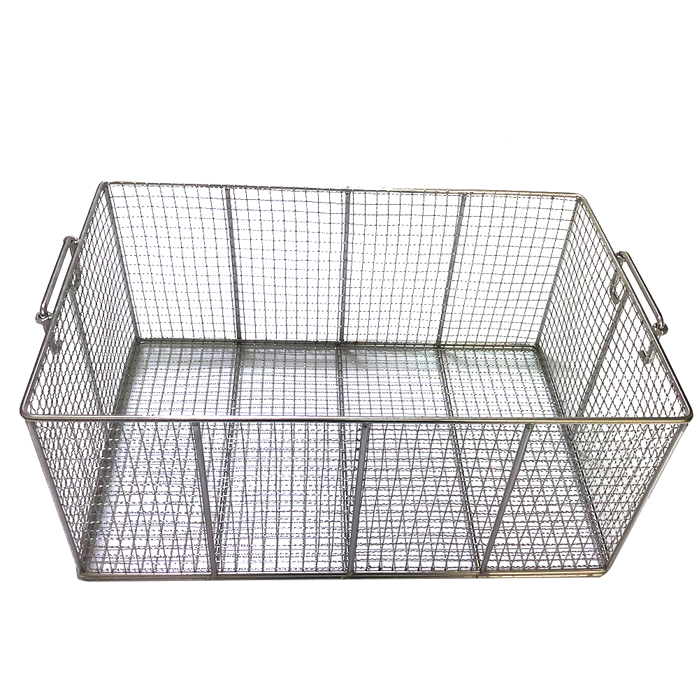Factory Modern Multifunction Stainless Steel 304 316 Woven Wire Mesh Baskets for Storage