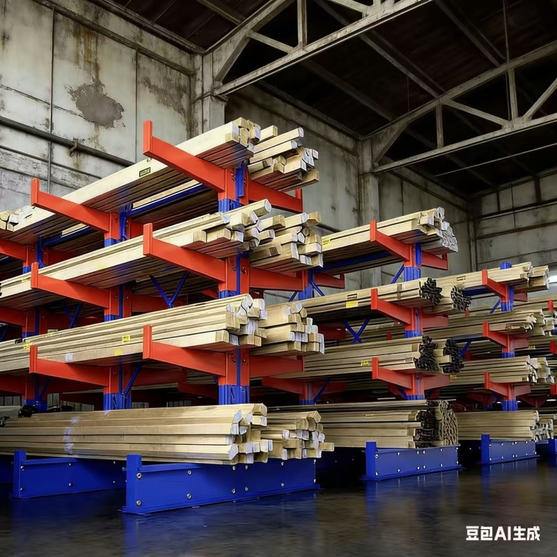 Long Span Cantilever Racking for Long Products Storage Rack Display Shelf Warehouse Rack