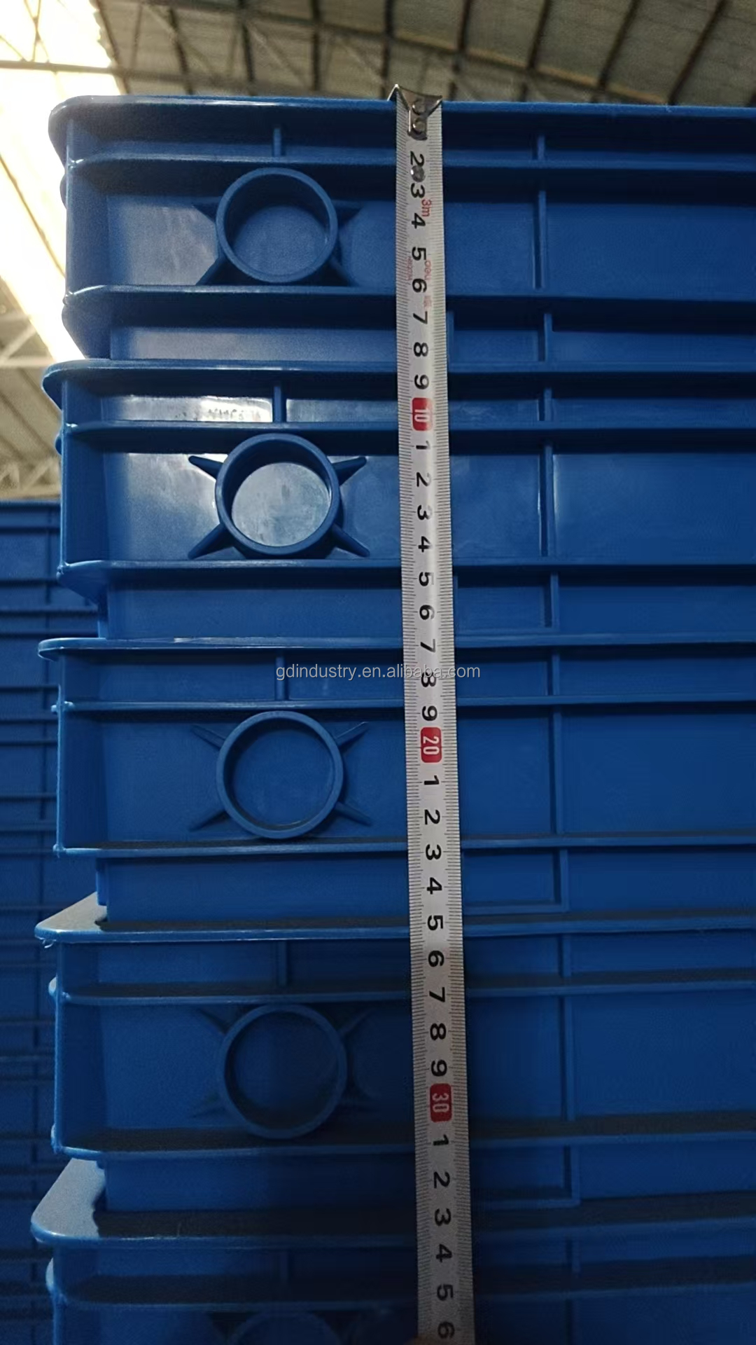 Stackable Nestable Plastic Tote Bin HDPE PP