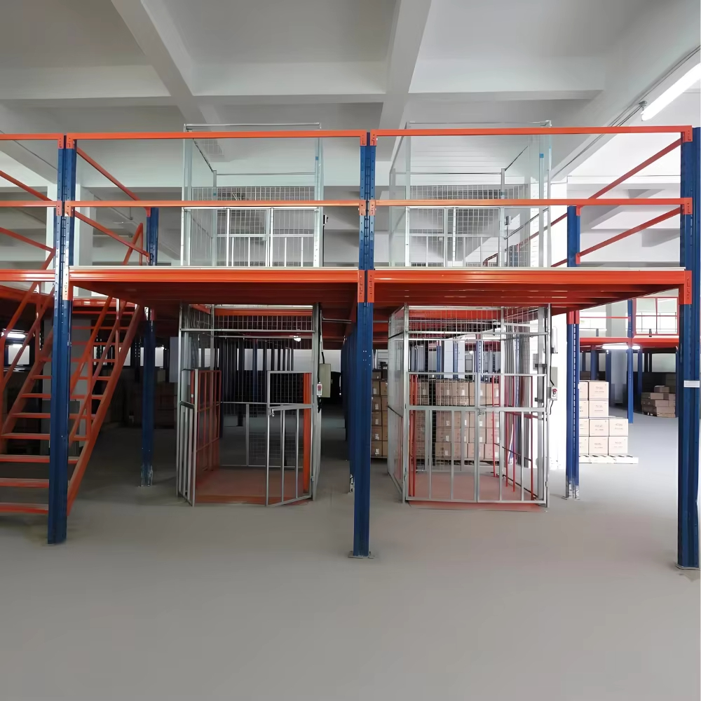 China Warehouse Rack Mezzanine System Platform Mezzanine Steel Structure Floor