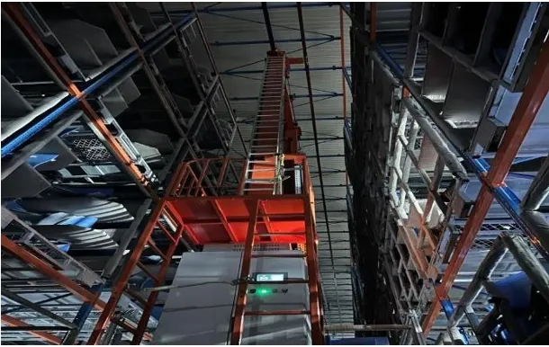 Stacker crane rendering case