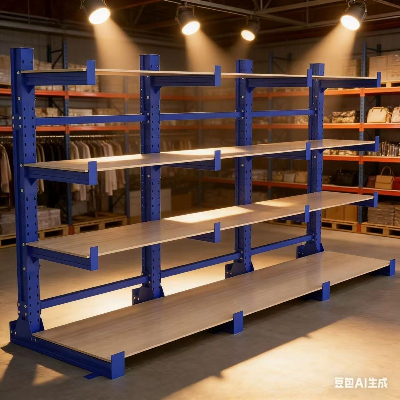 Long Span Cantilever Racking for Long Products Storage Rack Display Shelf Warehouse Rack