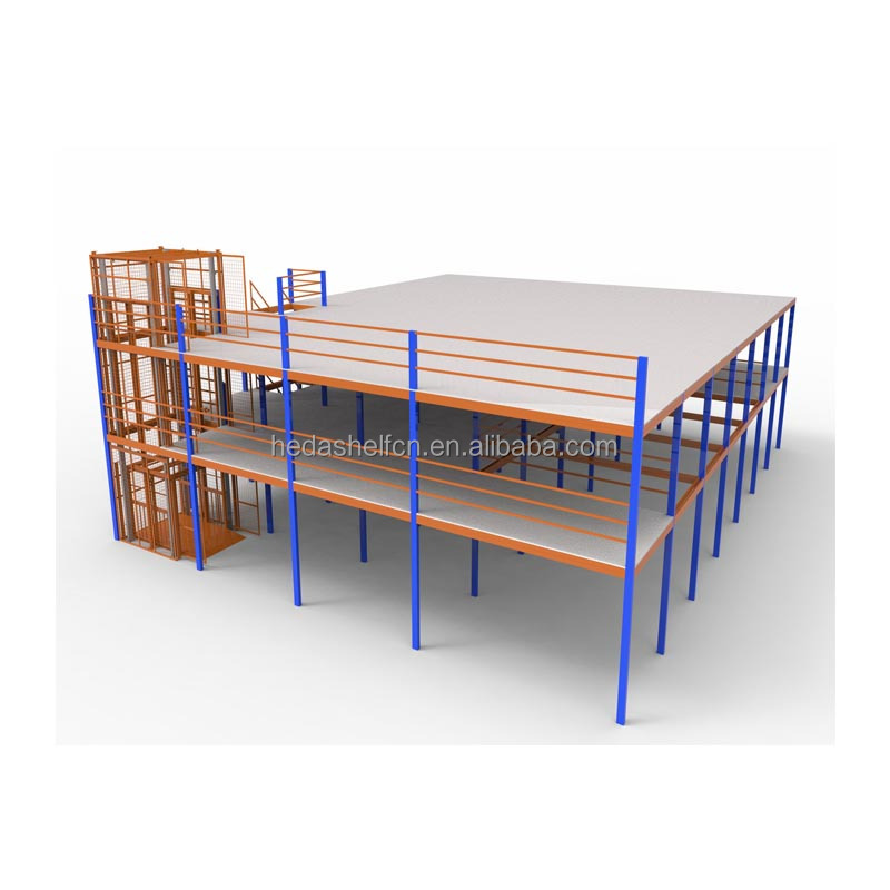 Mezzanine Floor Racking Industrial Racks And Shelving Industrial Warehouse Pallet Rack Shelving