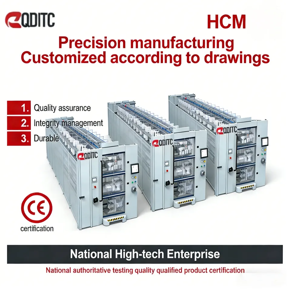Advanced Horizontal Carousel System for Efficient Warehouse Management