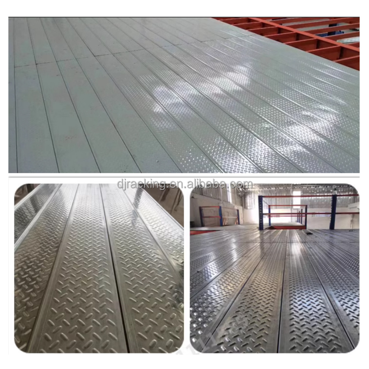 DJ Factory Customized Steel Heavy Duty Warehouse Multi-level Storage Office Platform Mezzanine Floor Rack System