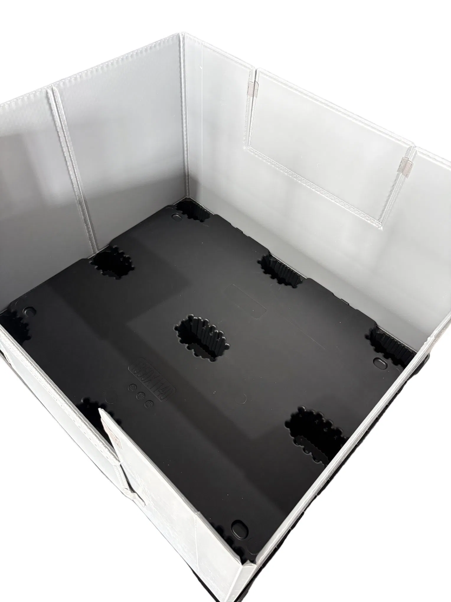 Foldable PP Plastic Pallet Collar Box for Automotive Parts
