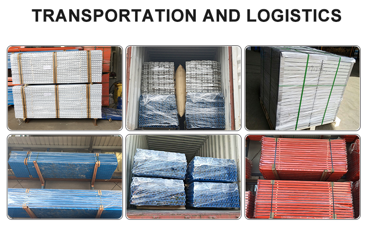 Storage Racking Packaging Process 1