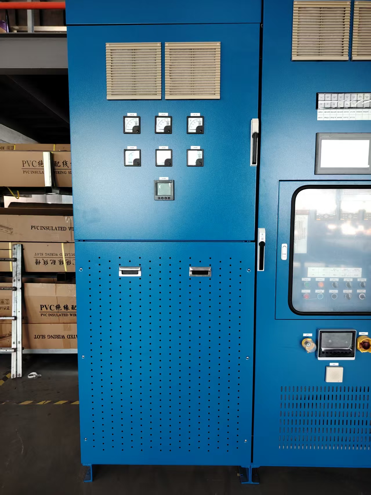 Industrial Automation Control Panel Cabinet Electrical PLC Engineering Control Box With 8 I/O 220V Data Memory