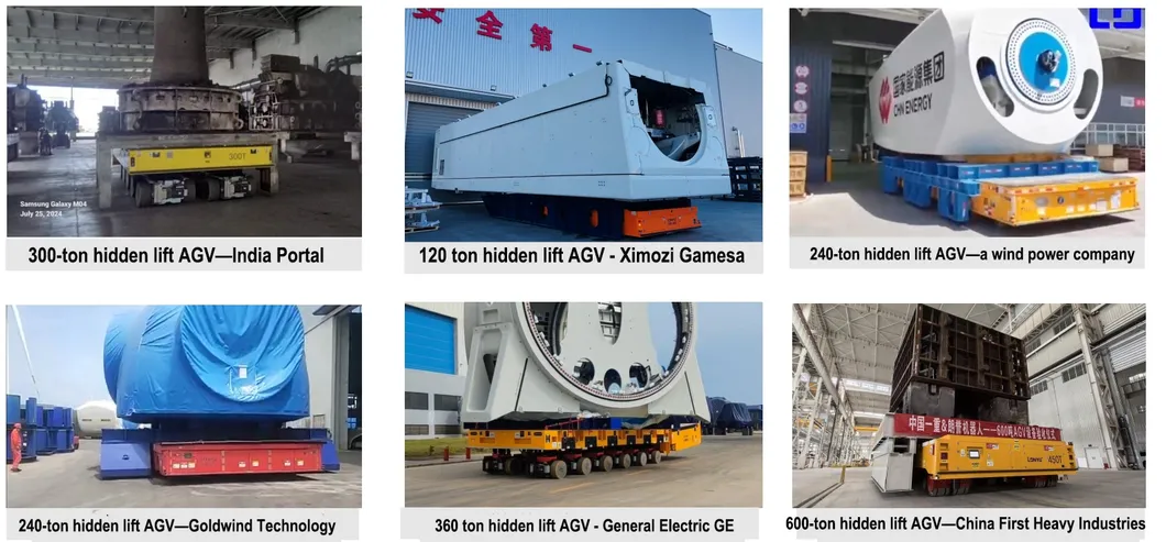 18 Ton Heavy Duty Automated Guided Vehicle Agv Robot