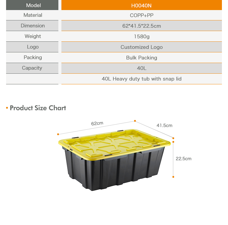 Heavy Duty Storage Application